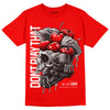 Cherry 11s DopeSkill Varsity Red T-shirt Don't Play That Graphic