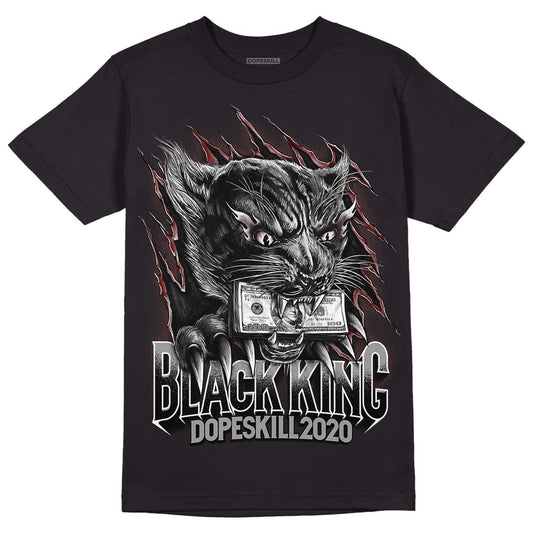 Jordan 12 x A Ma Maniére DopeSkill T-Shirt Black King Graphic Streetwear - Black 