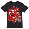 Jordan 12 Retro ‘Gym Red’  DopeSkill T-Shirt Bear Steals Sneaker Graphic Streetwear - Black 