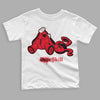 Red Thunder 4s DopeSkill Toddler Kids T-shirt Don’t Break My Heart Graphic