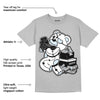 Black Metallic Chrome 6s DopeSkill Metallic Silver T-shirt Bear Steals Sneaker Graphic