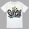 Jordan 5 Aqua DopeSkill T-Shirt Queen Graphic Streetwear - White