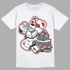 Jordan 3 Retro White Cement Reimagined DopeSkill T-Shirt Bear Steals Sneaker Graphic Streetwear - White