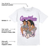 AJ 7 SE Sapphire DopeSkill T-Shirt Queen Of Hustle Graphic