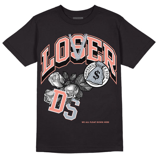 DJ Khaled x Jordan 5 Retro ‘Crimson Bliss’ DopeSkill T-Shirt Loser Lover Graphic Streetwear - Black 