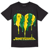 Dunk Low Reverse Brazil DopeSkill T-Shirt Juneteenth Heart Graphic - Black