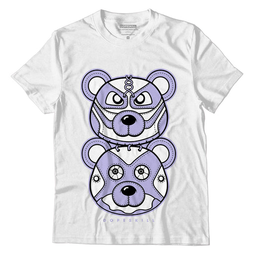 AJ 11 Low Pure Violet DopeSkill T-Shirt Leather Bear Graphic