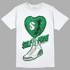 Jordan 3 WMNS “Lucky Green” DopeSkill T-Shirt Self Made Graphic Streetwear - White