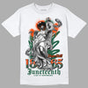 Dunk Low Team Dark Green Orange DopeSkill T-Shirt Juneteenth Graphic - White