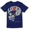 Midnight Navy 11s DopeSkill T-shirt Loser Lover Graphic