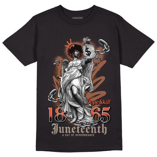 Jordan 3 “Desert Elephant” DopeSkill T-Shirt Juneteenth Graphic - Black