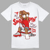 Gym Red 9s DopeSkill T-Shirt If You Aint Graphic - White 