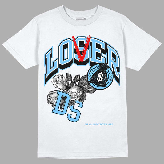 Travis Scott x Jordan 4 Retro 'Cactus Jack' DopeSkill T-Shirt Loser Lover Graphic Streetwear - White 