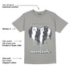 AJ 11 Cool Grey DopeSkill Grey T-shirt Juneteenth Heart Graphic