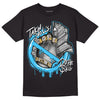 University Blue 13s DopeSkill T-Shirt Takin No L's Graphic - Black 