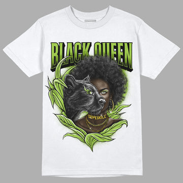 Dunk Low 'Chlorophyll' DopeSkill T-Shirt New Black Queen Graphic - White