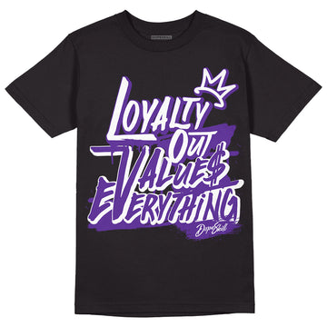 PURPLE Collection DopeSkill T-Shirt LOVE Graphic - Black 