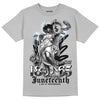 Black Metallic Chrome 6s DopeSkill Metallic Silver T-shirt Juneteenth Graphic