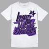 PURPLE Collection DopeSkill T-Shirt LOVE Graphic - White 