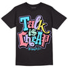 Candy Easter Dunk Low DopeSkill T-Shirt Talk Is Chip Graphic - Black