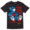 Messy Room 4s DopeSkill T-Shirt Love Kills Graphic - Black