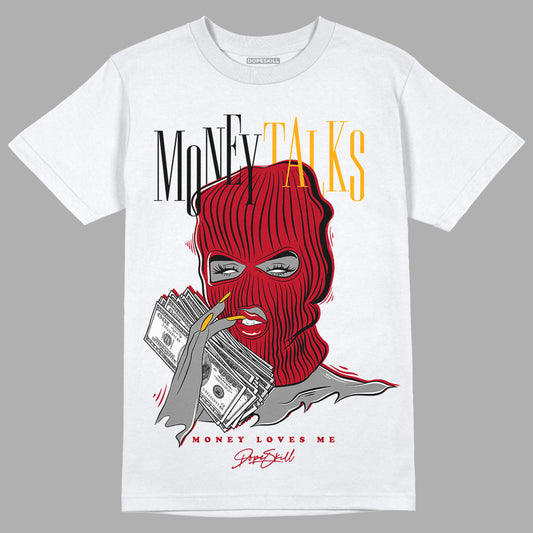 Cardinal 7s DopeSkill T-Shirt Money Talks Graphic - White 