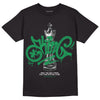 Jordan 1 Low Lucky Green DopeSkill T-Shirt King Chess Graphic Streetwear - Black