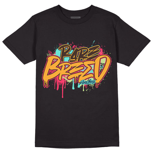 Jordan 1 Low Flyease Bio Hack DopeSkill T-Shirt Rare Breed Graphic - Black 