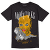 Black Taxi 12s DopeSkill T-Shirt Money Talks Graphic - Black 