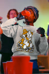 AJ 13 Del Sol DopeSkill Sweatshirt MOMM Bear Graphic