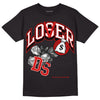 Jordan 12 Retro ‘Gym Red’  DopeSkill T-Shirt Loser Lover Graphic Streetwear - White