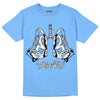 UNC 6s DopeSkill University Blue T-Shirt Breathe Graphic