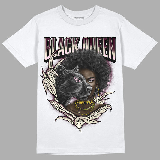 Dunk Low Night Maroon and Medium Soft Pink DopeSkill T-Shirt New Black Queen Graphic Streetwear - White