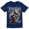 Midnight Navy 4s DopeSkill Midnight Navy T-shirt Money Loves Me Graphic