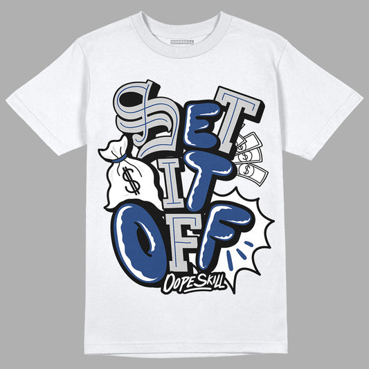 French Blue 13s DopeSkill T-Shirt Set It Off Graphic - White 