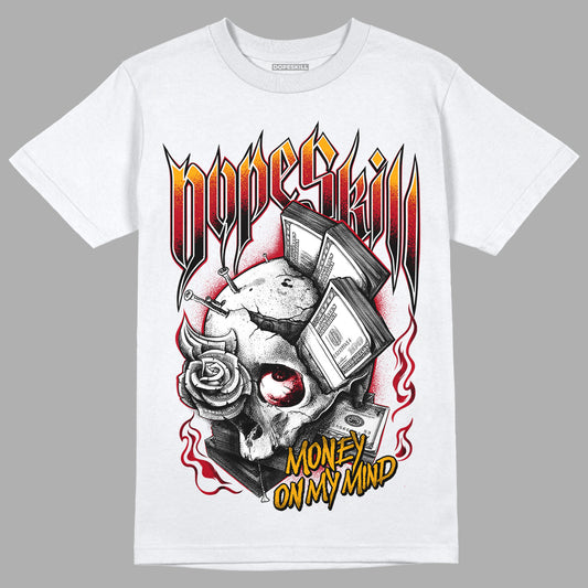 Cardinal 7s DopeSkill T-Shirt Money On My Mind Graphic - White 