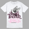 Dunk Low Night Maroon and Medium Soft Pink DopeSkill T-Shirt Juneteenth 1865 Graphic Streetwear - White 