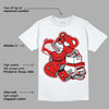 Gym Red 9s DopeSkill T-Shirt Bear Steals Sneaker Graphic