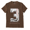 Jordan 3 Neapolitan DopeSkill Dark Mocha T-shirt Number No.3 Graphic