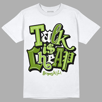 Dunk Low 'Chlorophyll' DopeSkill T-Shirt Talk Is Chip Graphic - White 