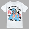 Travis Scott x Jordan 4 Retro 'Cactus Jack' DopeSkill T-Shirt Money Is The Motive Graphic Streetwear  - White 