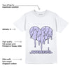 AJ 11 Low Pure Violet DopeSkill T-Shirt Juneteenth Heart Graphic