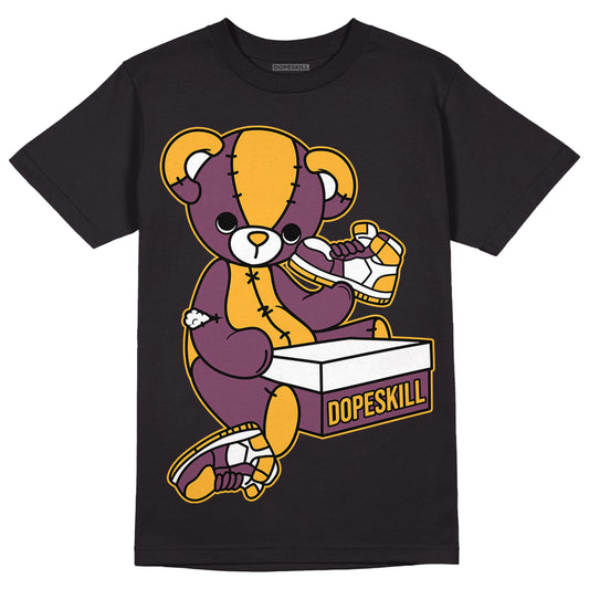 Brotherhood 1s High OG DopeSkill T-Shirt Sneakerhead BEAR Graphic - Black