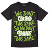 Dunk Low 'Chlorophyll' DopeSkill T-Shirt Grind Shine Graphic - Black