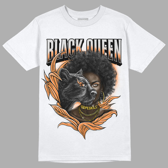 Dunk Low Peach Cream (W) DopeSkill T-Shirt New Black Queen Graphic - White