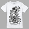 Jordan 1 High Stealth DopeSkill T-Shirt Juneteenth Graphic - White 