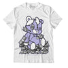 AJ 11 Low Pure Violet DopeSkill T-Shirt MOMM Bear Graphic