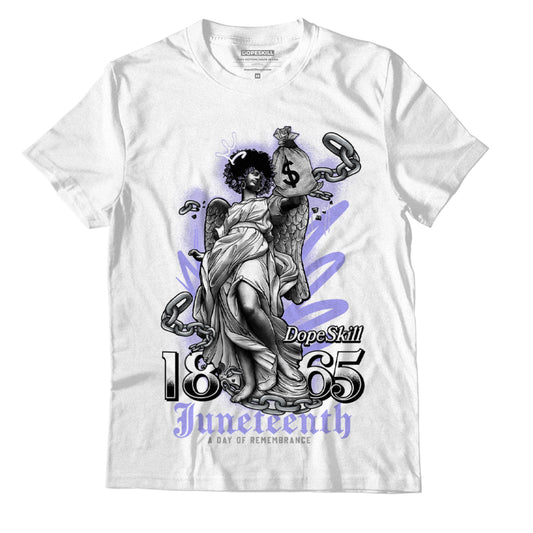 AJ 11 Low Pure Violet DopeSkill T-Shirt Juneteenth Graphic