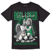 Lucky Green 2s DopeSkill T-Shirt Real Lover Graphic - Black 