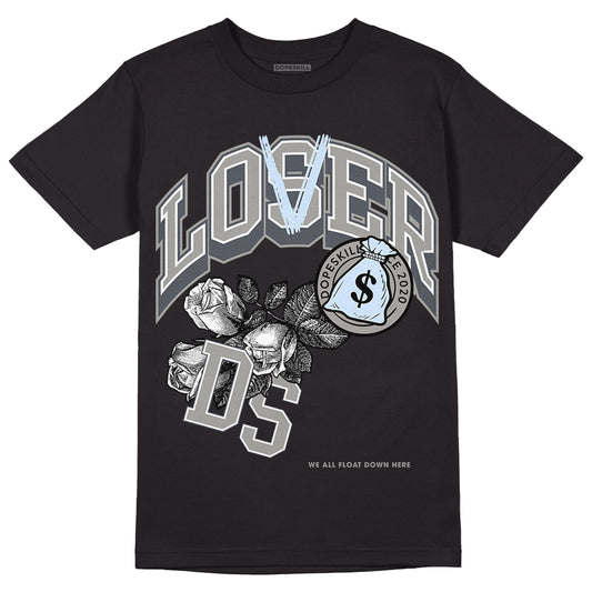 Jordan 6 Retro Cool Grey DopeSkill T-Shirt Loser Lover Graphic Streetwear - Black